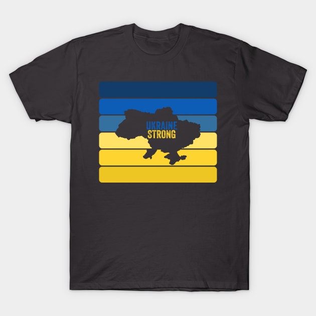 Ukraine Strong T-Shirt by ComPix